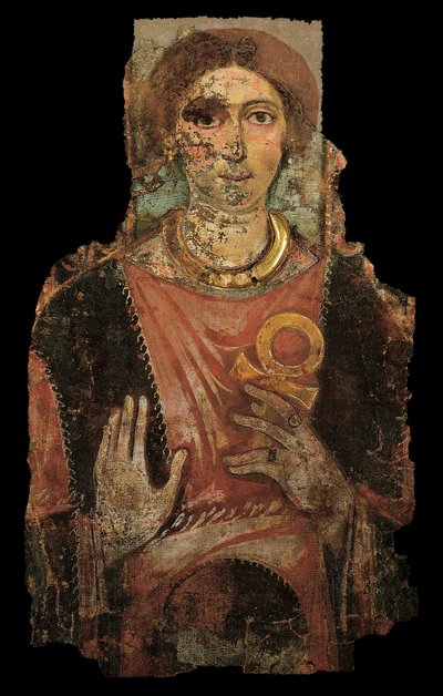 Funeral Portrait of a Woman by Unbekannt Unbekannt